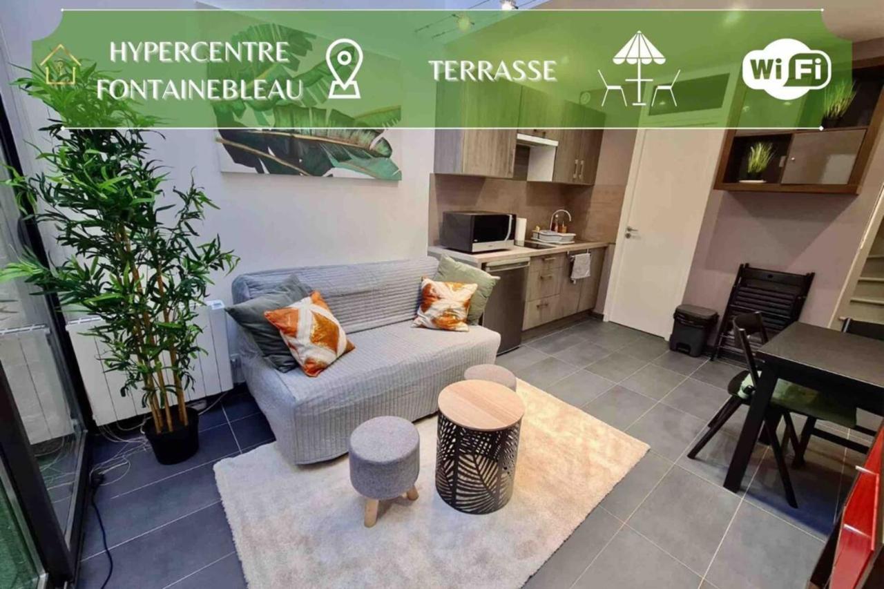 New Hypercenter Apparthotel Sweet Green Фонтенбло Екстериор снимка